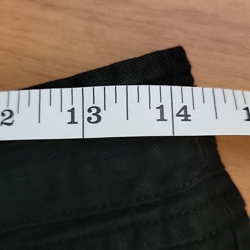 Liz Claiborne capris pant - Black Stretch Cotton Womens Size 4 - Picture 10 of 12